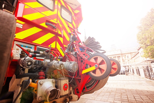 Les sapeurs-pompiers sont intervenus avec neuf engins  - Illustration © Adobe Stock
