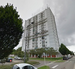 Le drame s'est déroulé dans cet immeuble de la rue Pissaro, au neuvième étage