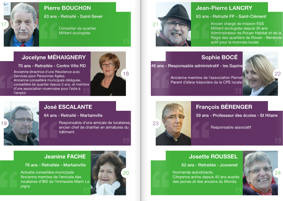 Jean-Michel Bérégovoy dévoile les 55 noms (et visages) de la liste Décidons Rouen