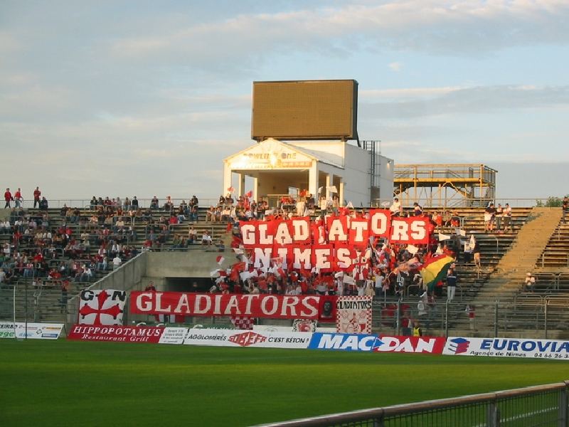 Les supporters de Nîmes Olympique, baptisés les Gladiators ne sont pas réputés pour des être des tendres lors des rencontres de leur équipe fétiche (Photo d'illustration)