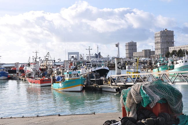 90 % de la pêche artisanale, s’exerce notamment à partir des ports de Dieppe, du Tréport, de Fécamp, du Havre et de Saint Valery-en-Caux (Photo d'illustration prise au Havre)