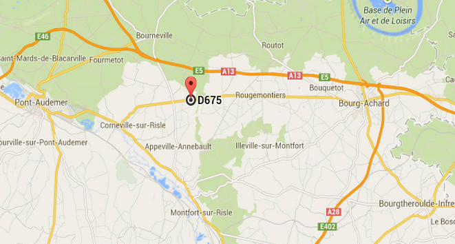Trois blessés dont deux graves dans une collision à Corneville-sur-Risle