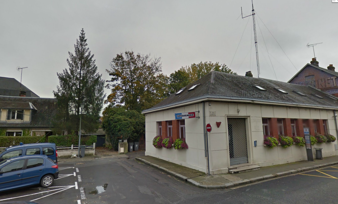 Les gendarmes ont passé près de 20 heures à rechercher, de nuit comme de jour, l'adolescente disparue  (@Google Maps)