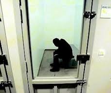 Pas banal de fêtait son anniversaire dans les géôles d'iun hôtel de police (Photo d'illustration)