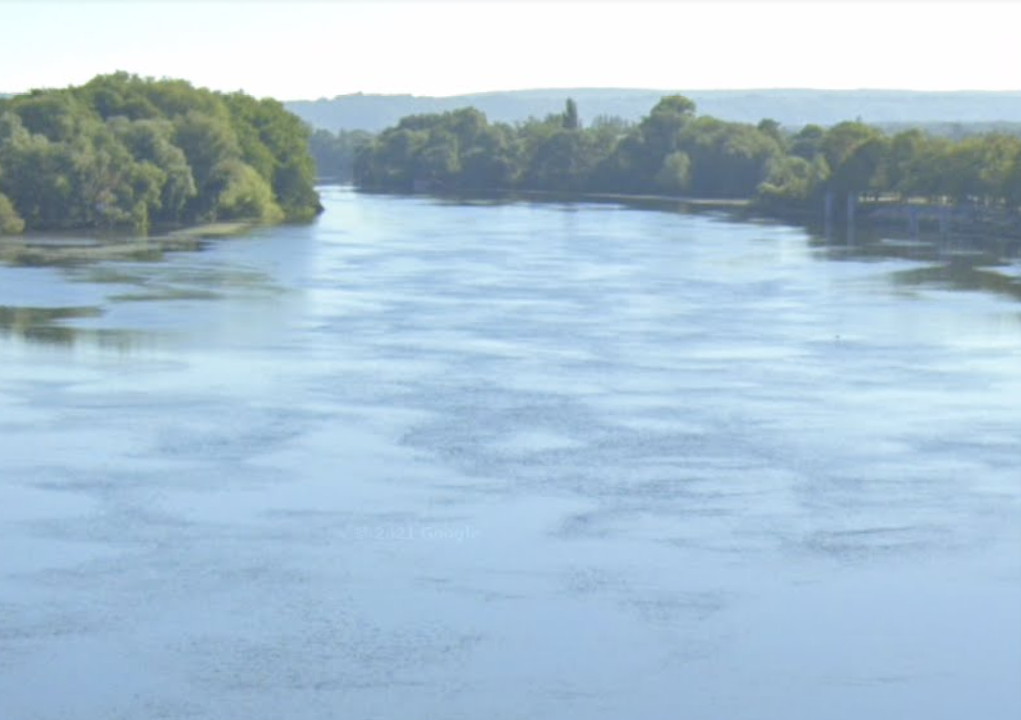 La Seine à Bennecourt (Yvelines)