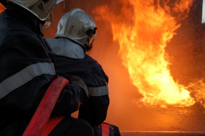 Le feu a endommagé le rez-de-chaussée et une partie du premier étage de la maison (Photo d'illustration)