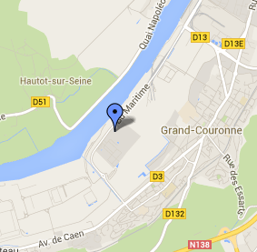 L'accident s'est produit dans l'enceinte de l'entreprise Sénalia Union, spécialisée dans le stockage de céréales @Google Union
