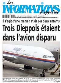 Une mère de famille et ses deux enfants originaires de Dieppe étaient à bord du Boeing disparu