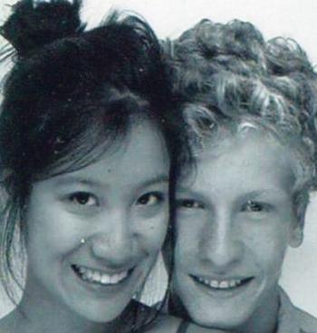 Hadrien, 17 ans et son amie Yan Zhao, 18 ans (Photo DR)