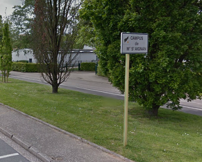 Sept voitures endommagées par un incendie sur le campus de Mont-Saint-Aignan