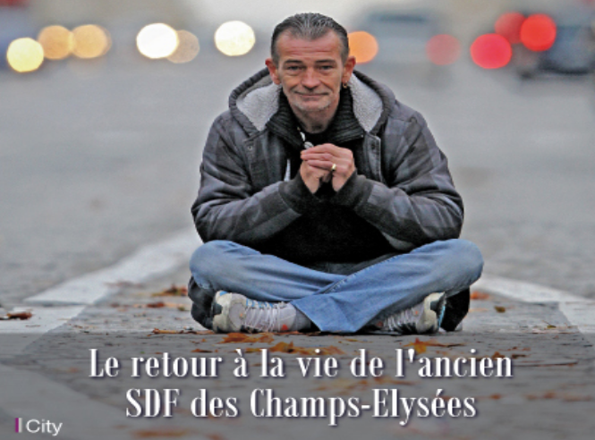 L’histoire poignante d’un SDF revenu de l’enfer