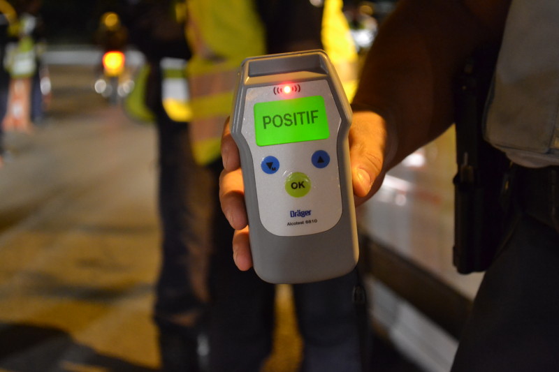 Le conducteur a été dépisté avec un taux de 3,12 grammes par litre de sang (Photo d'illustration)