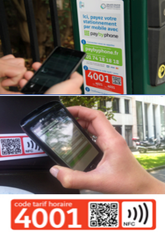 En décembre 2009, Vinci Park et PayByPhone avaient inauguré le 1er service de paiement du stationnement par téléphone portable en France à Issy-les-Moulineaux, en région parisienne. Depuis en France, ce sont déjà 50 000 places de stationnement en voirie qui sont équipées dans plus de 12 villes comme par exemple Issy-les-Moulineaux, Boulogne-Billancourt, Antony, Saint-Nazaire, Rueil-Malmaison, Bourg-la-Reine, Rambouillet, Asnières-sur-Seine, Neuilly-sur-Seine.