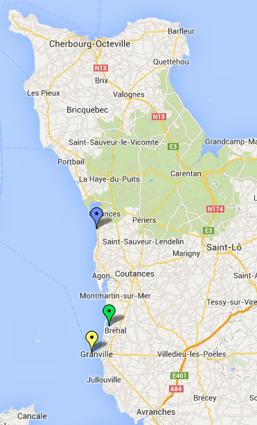 Six personnes à la mer et deux autres isolées par la marée : les secours maritimes sur tous les fronts dans le Cotentin