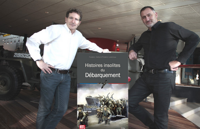 Frédéric Leterreux ( à gauche) et Frédéric Veille ont voulu jeter un autre regard sur "le jour le plus long"  (Photo DR)
