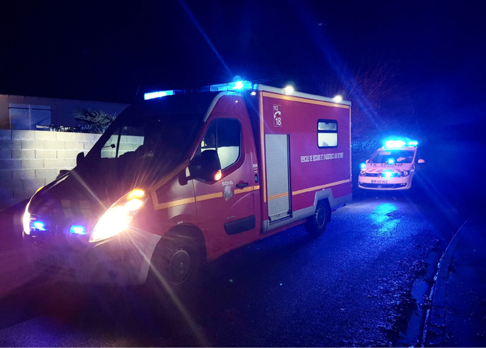 Les sapeurs-pompiers sont intervenus, entre samedi soir et ce dimanche matin pour porter assistance à des victimes de la route - illustration
