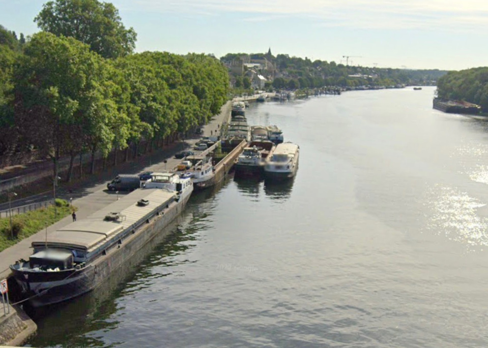 L’accident entre une péniche et un bateau de plaisance s’est produit à hauteur de Conflans, samedi en fin d’après-midi - illustration
