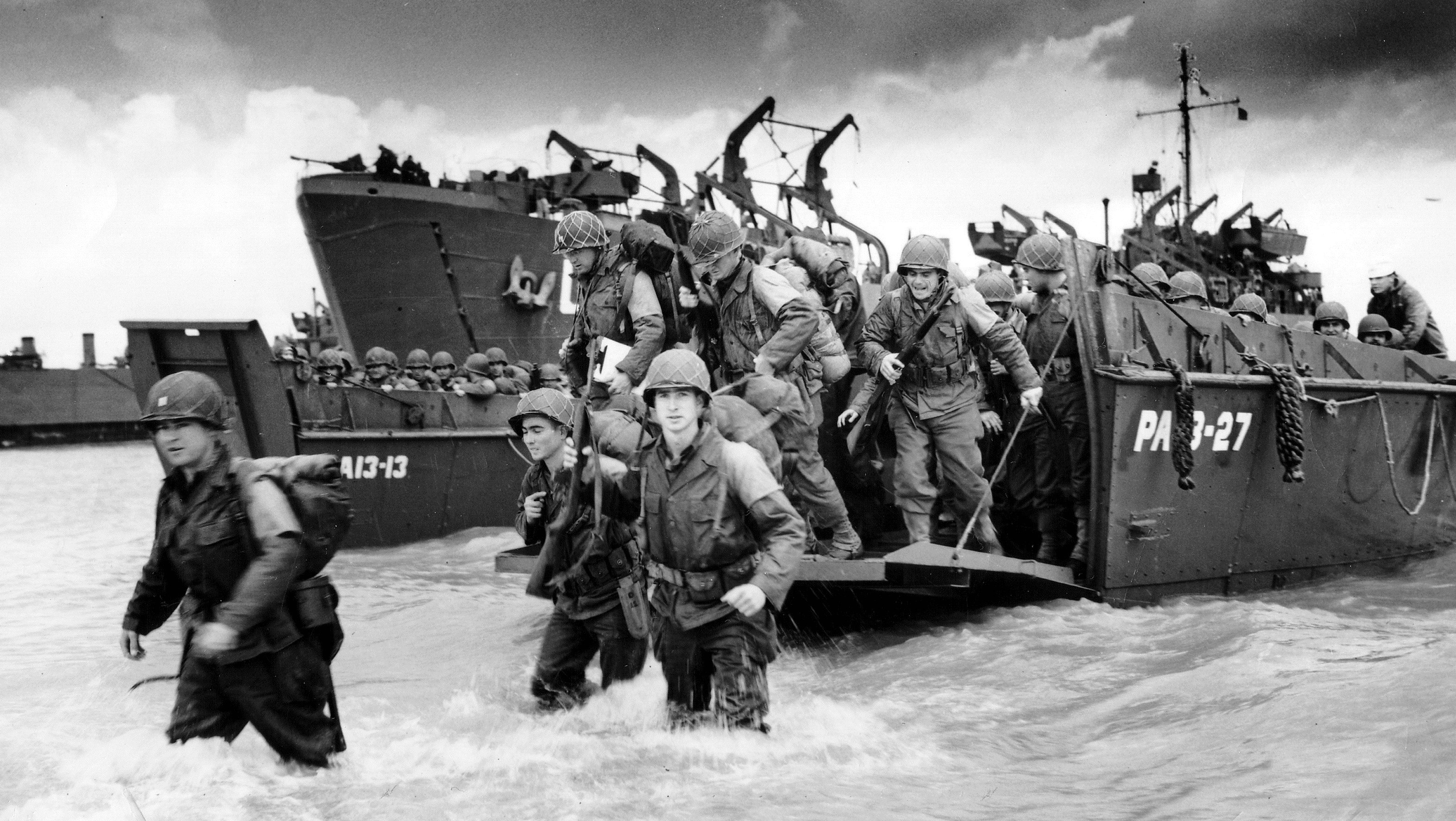 À la fin du mois de juillet 1944, 1 500 000 hommes auront pu débarquer en Normandie (Photo D-Day Overlod)