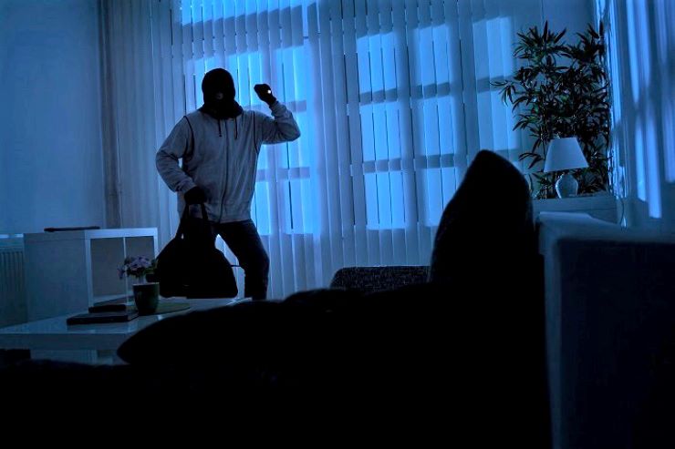 Les policiers ont remarqué de la lumière et entendu du bruit dans l’habitation - illustration @ Adobe Stock