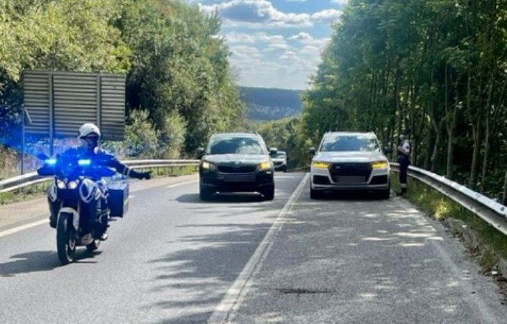 Douze automobilistes ont été interceptés en excès de vitesse - Photo @ DDSP76