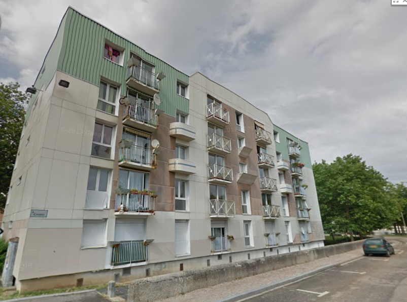Fernandina occupait un appartement au 1er étage de l'immeuble Bouvier, dans le quartier de la Lombardie, un quartier des Hauts de Rouen (@Google Maps)