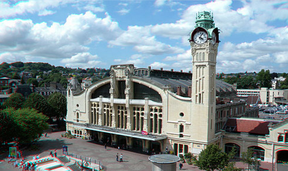 L'agression s'est produite dans le quartier de la gare SNCF à Rouen (Photo d'illustration)