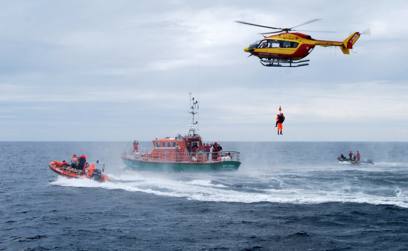 Les secours en mer sont intervenus 282 fois entre le 1er juin et le 31 août (Photo d'illustration)
