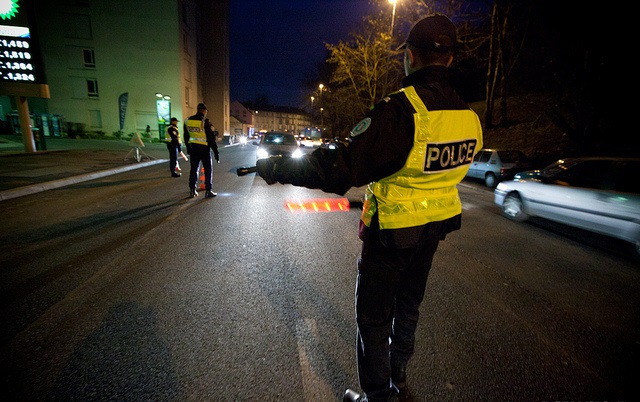 Chaque nuit ou presque, les policiers sont confrontés à des refus d'obtempérer dans l'agglomération de Rouen (Photo DGPN)