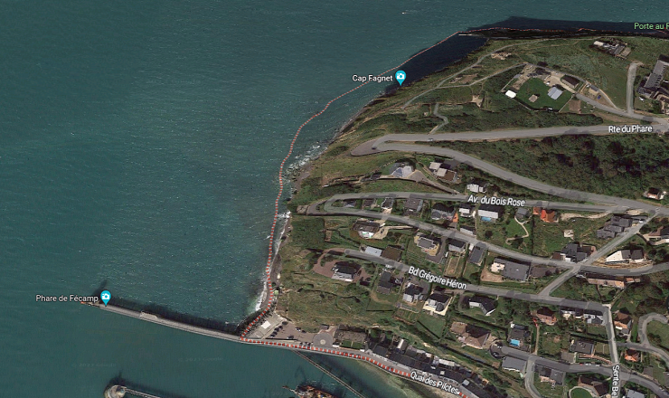 Éboulement de falaise à Fécamp : une série de mesures de sécurité mises en place 