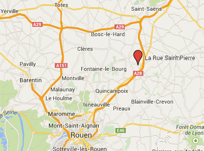 Un mort et deux blessés dans une collision à La Rue-Saint-Pierre (Seine-Maritime) : la D 928 est coupée 