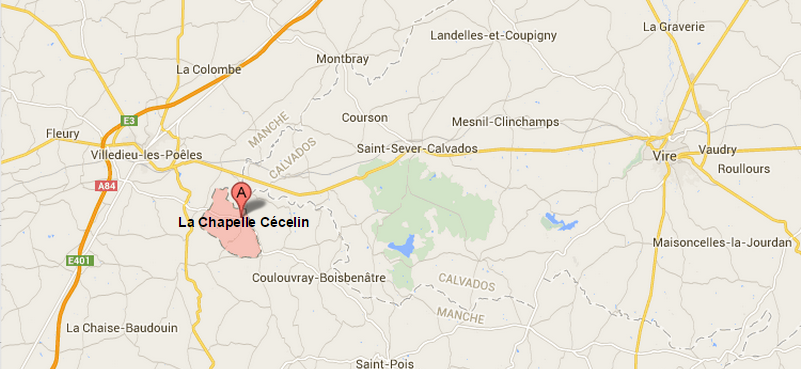 Quatre morts sur une route départementale de La Manche, près de Villedieu-les-Poêles