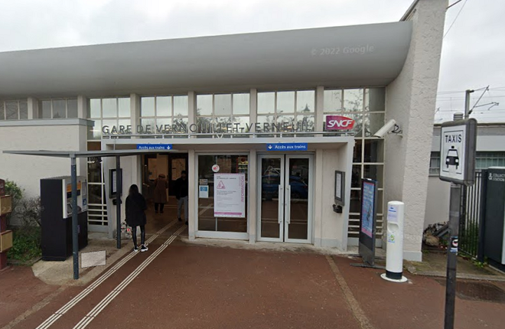 La gare de Vernouillet-Verneuil