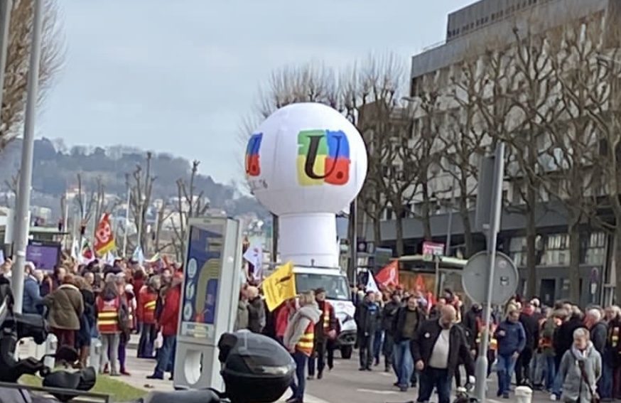 Des heurts ont eu lieu lors des dernières manifestations à Rouen et au Havre - photo @ infonormandie