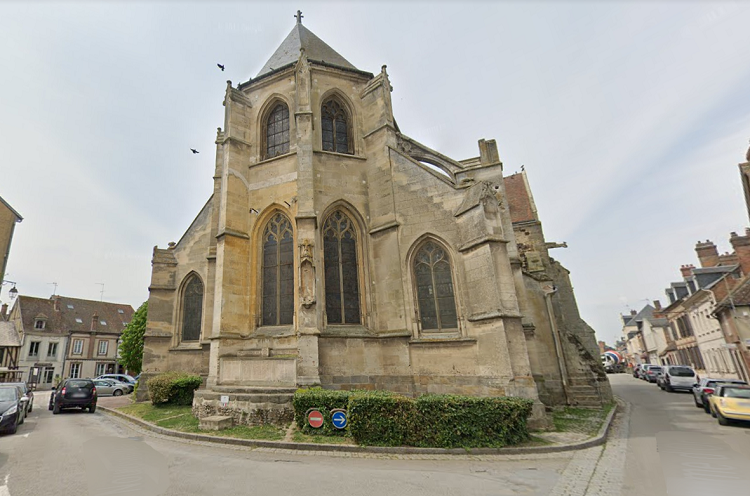 Le prêtre mis en examen exerçait son ministère à la paroisse Sainte-Marie à Verneuil d'Avre et d'Iton (Eure) - Illustration © Google Maps