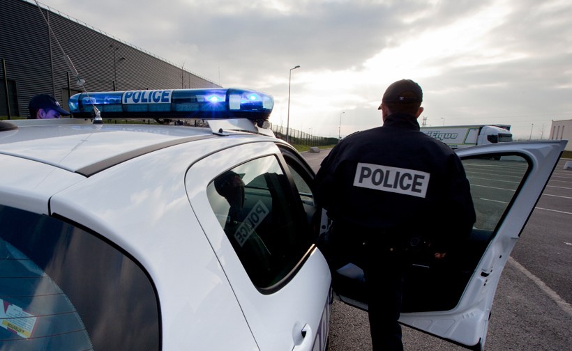 Une patrouille de police a repéré l'Audi A4 qui faisait l'objet d'une mise en surveillance après avoir été signalée sur le lieu de cambriolages (Photo d'illustration @DGPN)