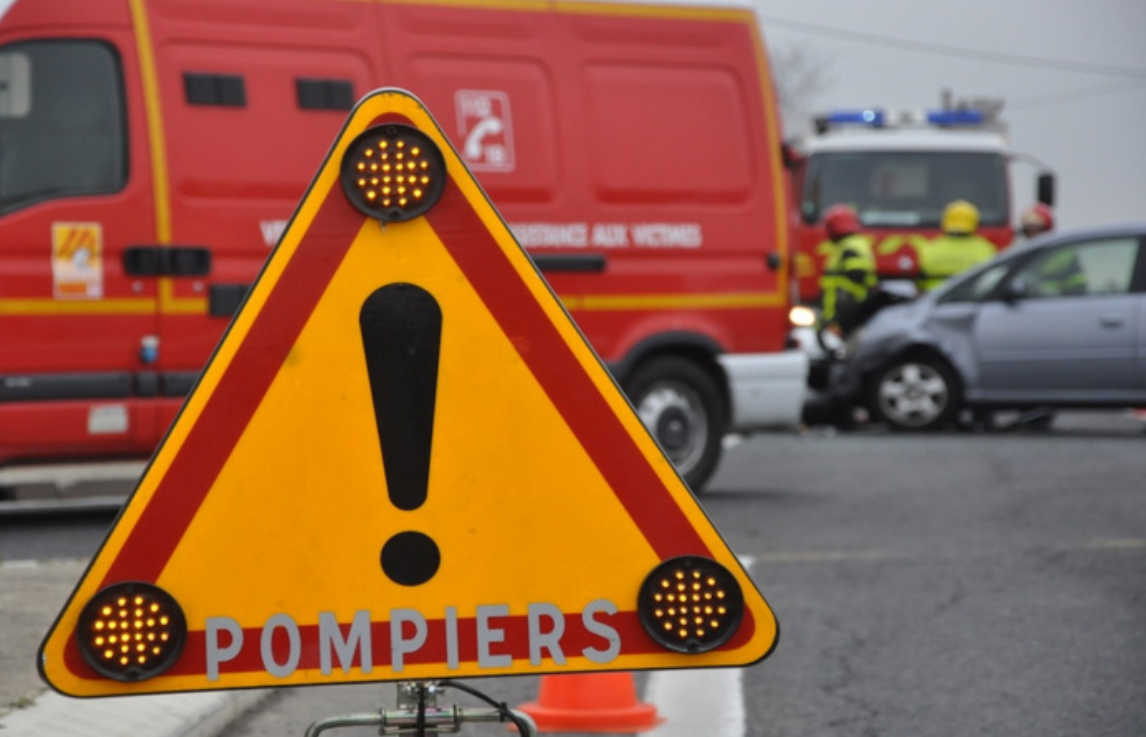 La route de Dieppe est coupée à la circulation le temps des opérations de secours - Illustration