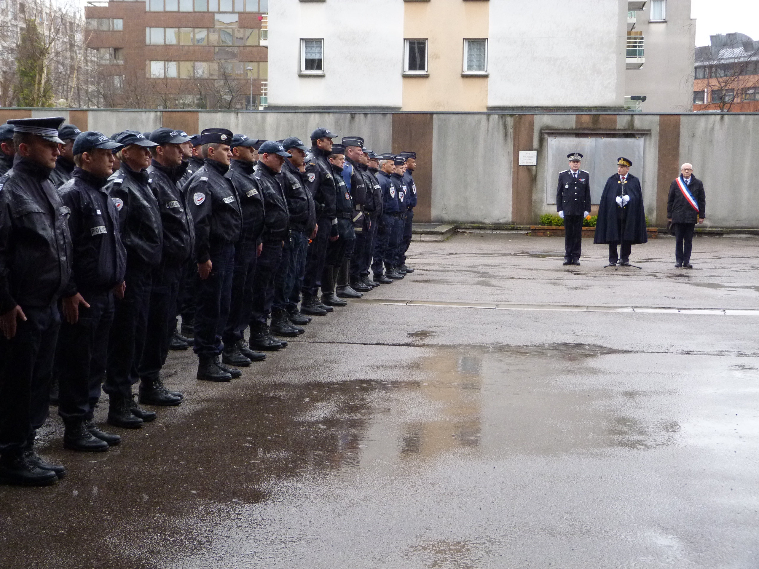 Le préfet de la Région Haute-Normandie a remercié les policiers de leur engagement pour la protection et la sécurité des citoyens (Photo DR)
