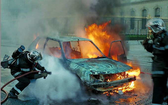 Photo d'illustration d'une intervention de pompiers