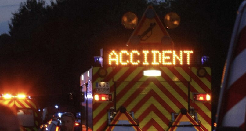Seize sapeurs-pompiers et cinq véhicules de secours routiers ont été engagés sur le lieu de l’accident - illustration