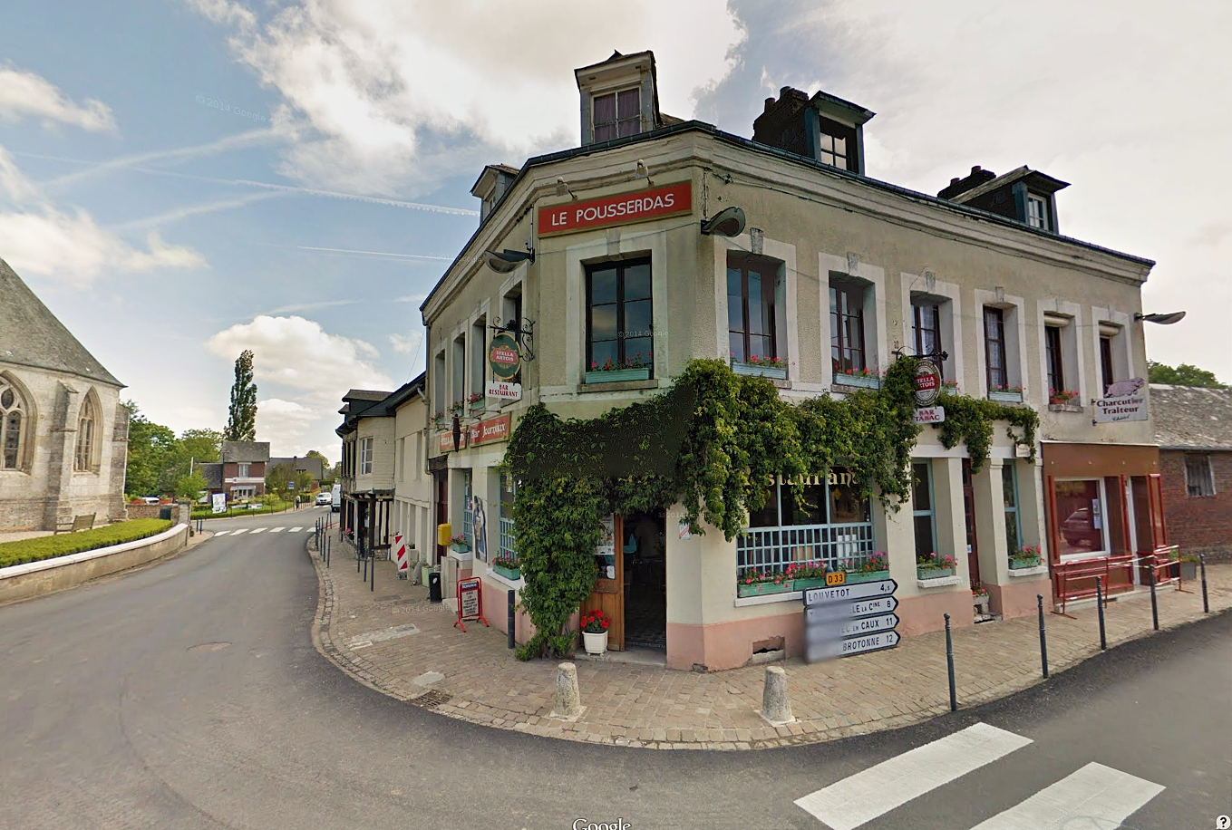 Le bar-tabac Le Pousserdas à Allouville-Bellefosse