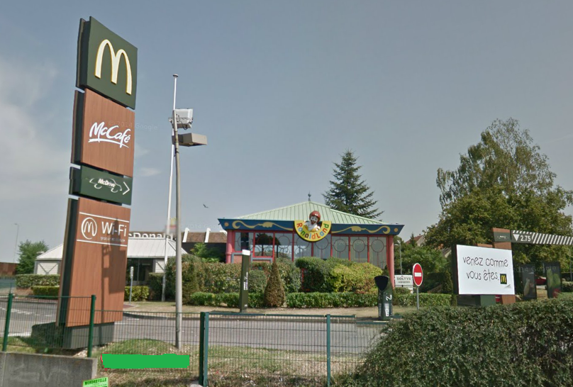 McDonald's, boulevard Salengro, à Mantes-la-Ville
