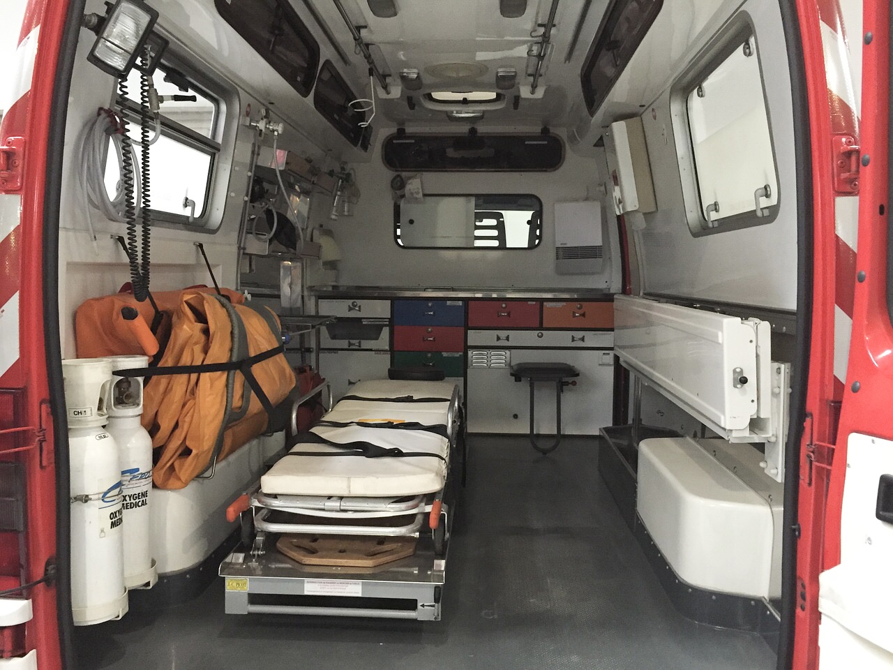 La victime, blessée légèrement, a été transportée par les sapeurs-pompiers à l’hôpital de Fécamp - illustration