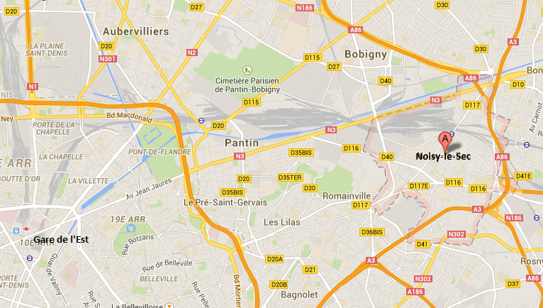 Un engin explosif bloque le trafic des trains à Noisy-le-Sec, en région parisienne 