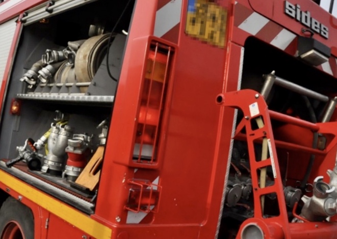 Le feu a été éteint à l’aide d’une lance à eau - illustration @ infonormandie