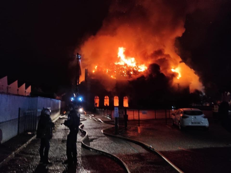 14 personnes du voisinage ont été incommodées par les fumées - Photo ville de Fécamp/Facebook