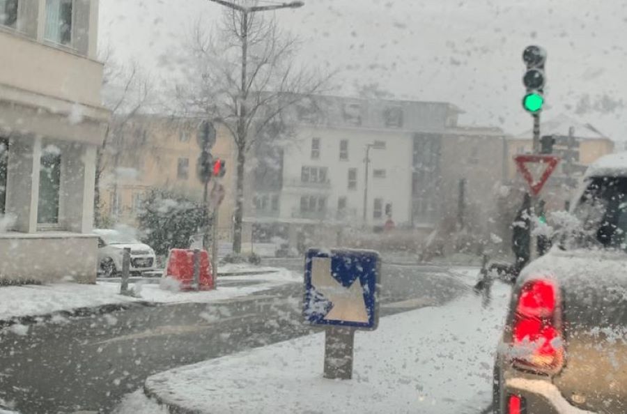 Des chutes de neige -entre 5 et 10 cm -  sont attendues dans l'après-midi dans l'Eure - Illustration © infonormandie