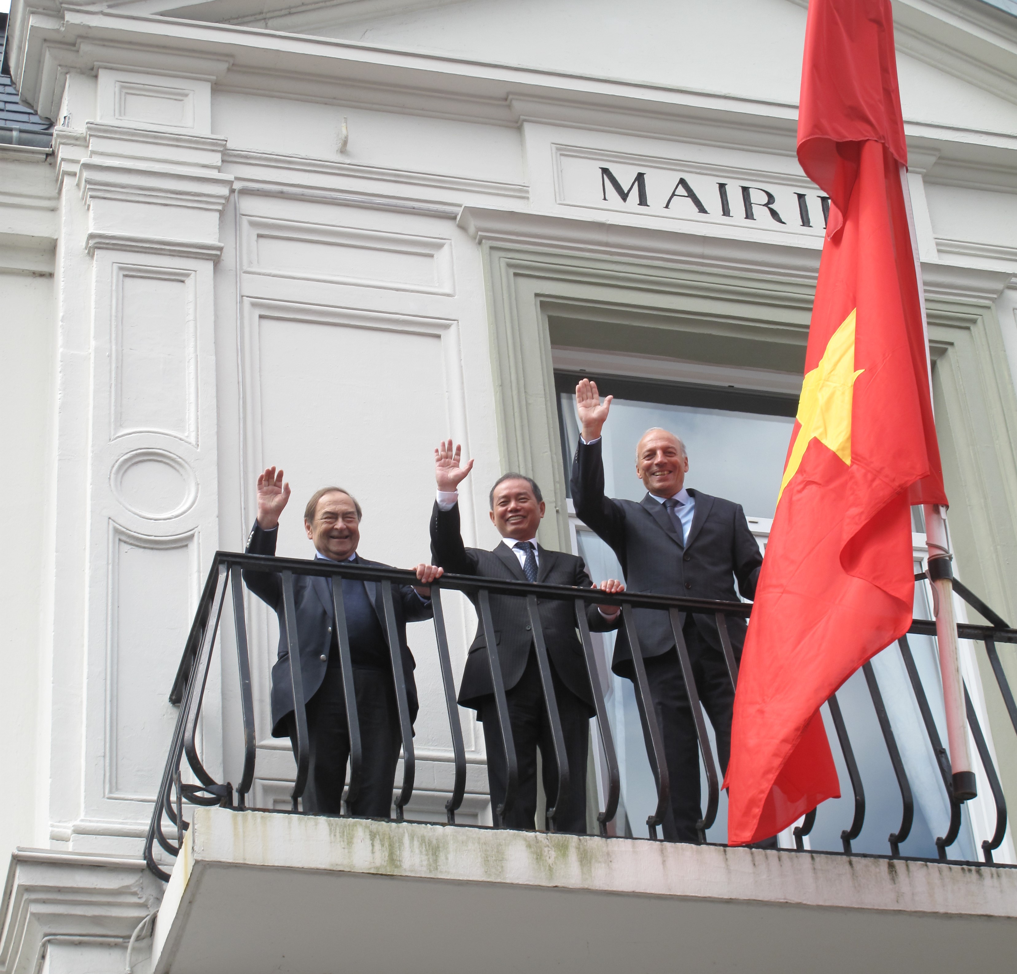 Une délégation vietnamienne accueillie à Sainte-Adresse pour tisser des liens d'amitié