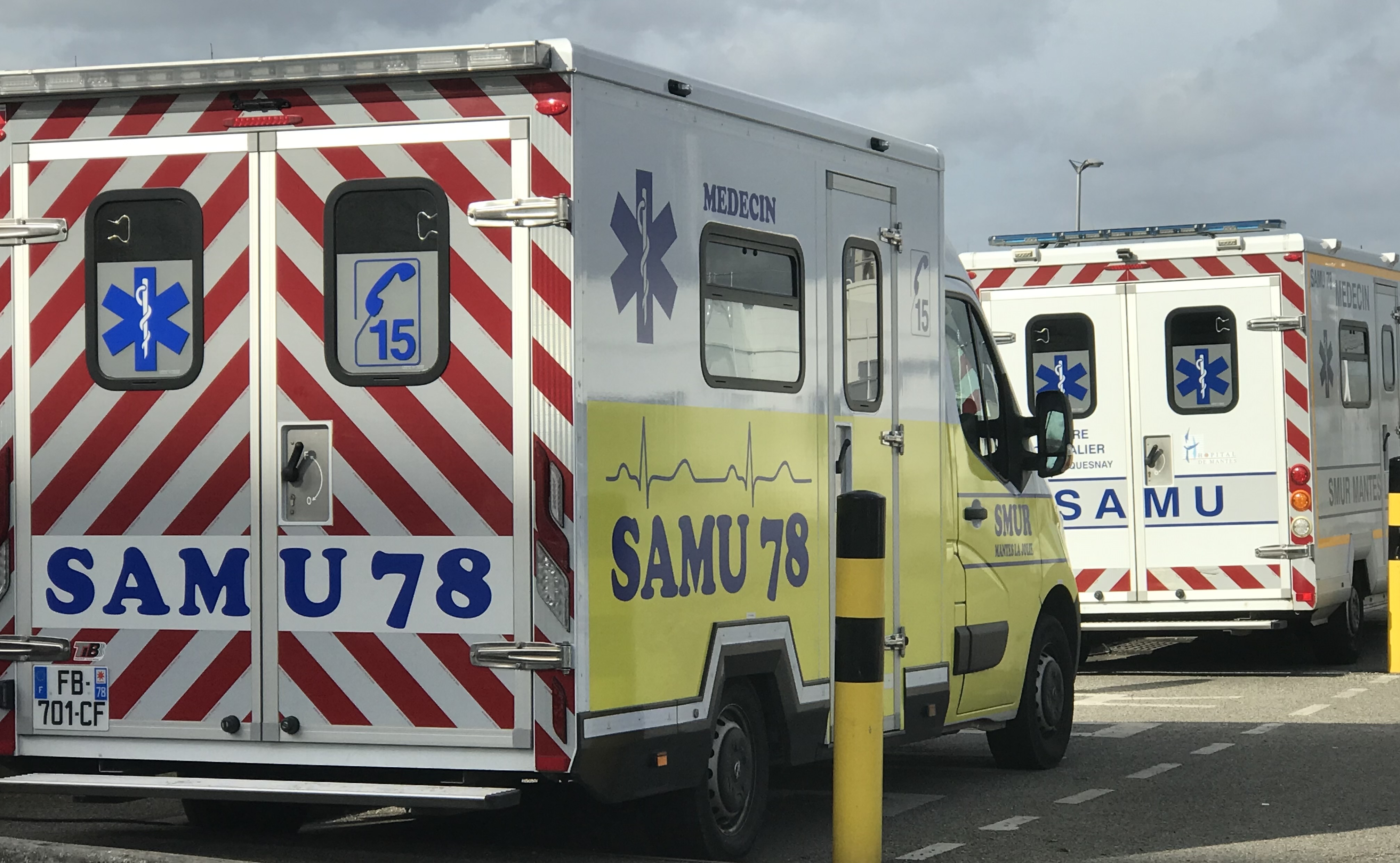 Une équipe du SAMUa été engagée sur le lieu de l'(accident mortel au côté de 13 sapeurs-pompiers - Illustration © infonormandie
