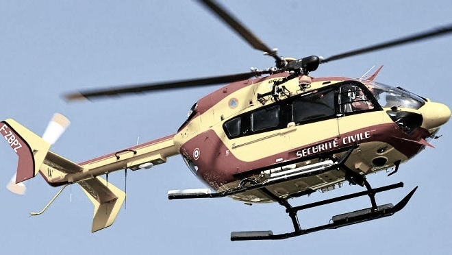 La victime, dont le pronostic vital était engage, a été héliportée vers le centre hospitalier universitaire de Rouen - illustration