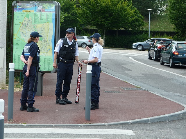 Une quarantaine de policiers ont été déployés dans l'agglomération de Rouen pour cette opération destinée à lutter contre les vols par effraction (@Illustration)